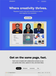 Website template preview